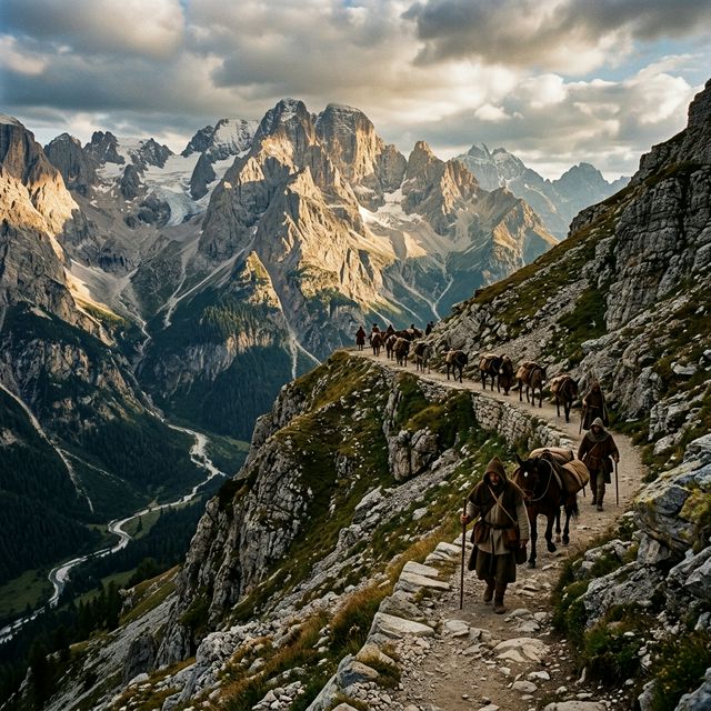 La Route du Sel en Italie