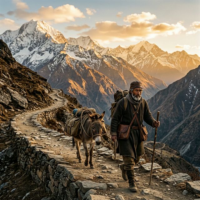 Voyager en Âne sur les Routes du Sel